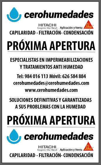 Anuncio oficinas nuevas en Gijón
